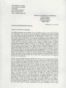 lettre à Sarko1