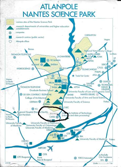 Nantes Atlanpole 1990 mais sans ARCANE