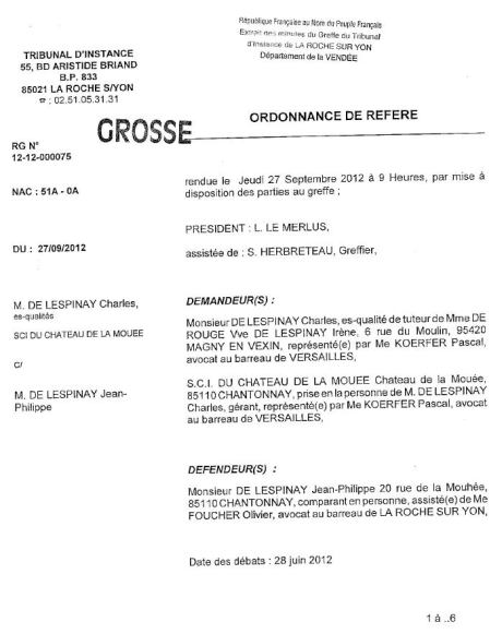 Demandeurs référé expulsion JP