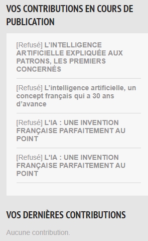 Zéro contribution dans les Echos (01.08.2019)